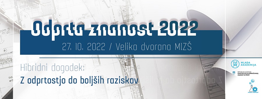 Odprta znanost 2022 – oktober 2022